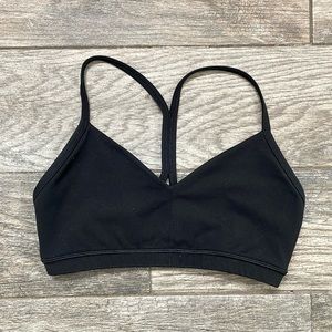 Fleo Reinette sports bra, black, M